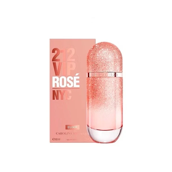 Carolina Herrera 212 Vip Rose Elixir Eau De Parfum 80ml  – Perfume Chipre Floral