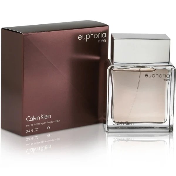 Calvin Klein Euphoria Men Eau De Toilette 100ml  – Perfume Amaderado Aromático