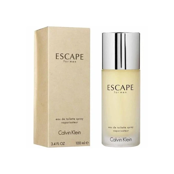 Calvin Klein Escape For Men Eau De Toilette 100ml  – Perfume Aromático Verde