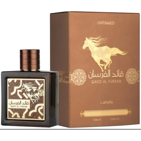 Lattafa Qaed Al Fursan Untamed Eau De Parfum 90ml  – Perfume Amaderado Especiado