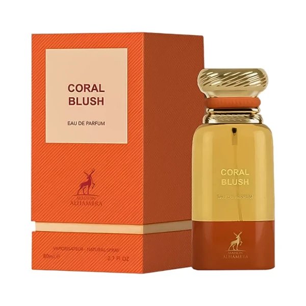 Lattafa Alhambra Coral Blush Eau De Parfum 80ml  – Perfume Floral Frutal