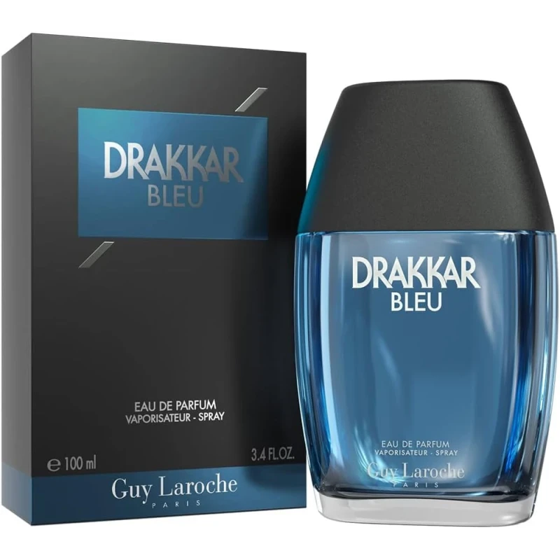 Guy Laroche Drakkar Bleu Eau De Parfum 100ml – Perfume Aromático Fougère