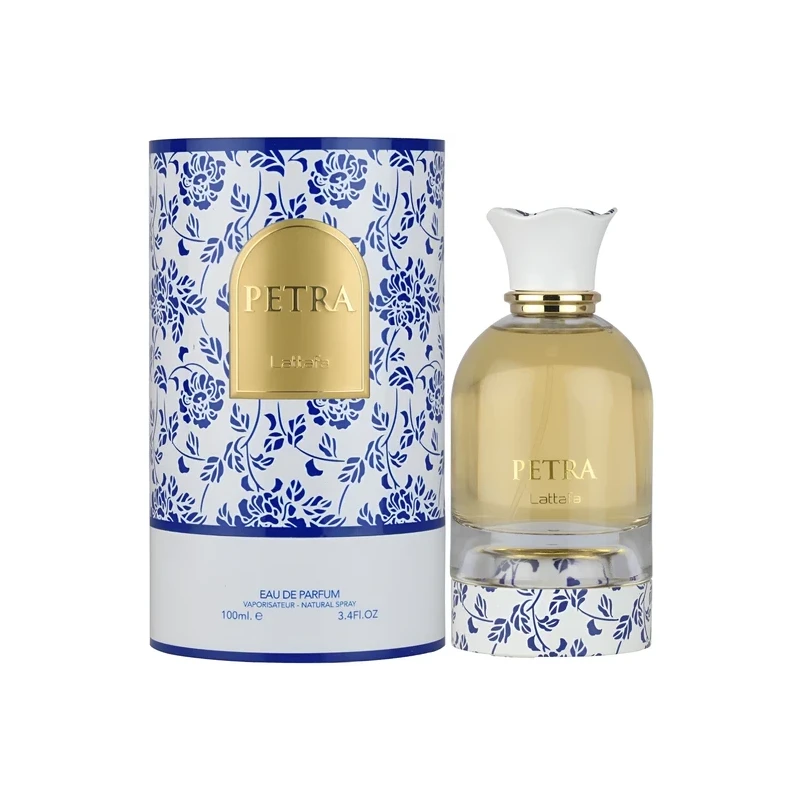 Lattafa Perfumes Petra Eau De Parfum 100ml – Perfume Floral Frutal Gourmand Lattafa Perfumes Petra Eau De Parfum 100ml – Perfume Floral Frutal Gourmand