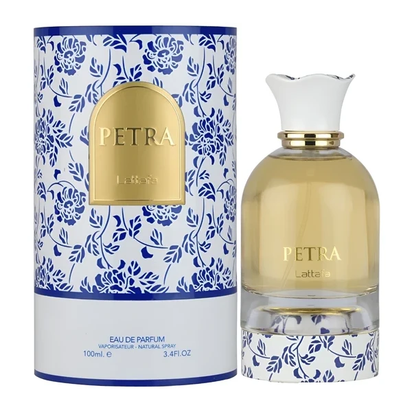 Lattafa Perfumes Petra Eau De Parfum 100ml  – Perfume Floral Frutal Gourmand