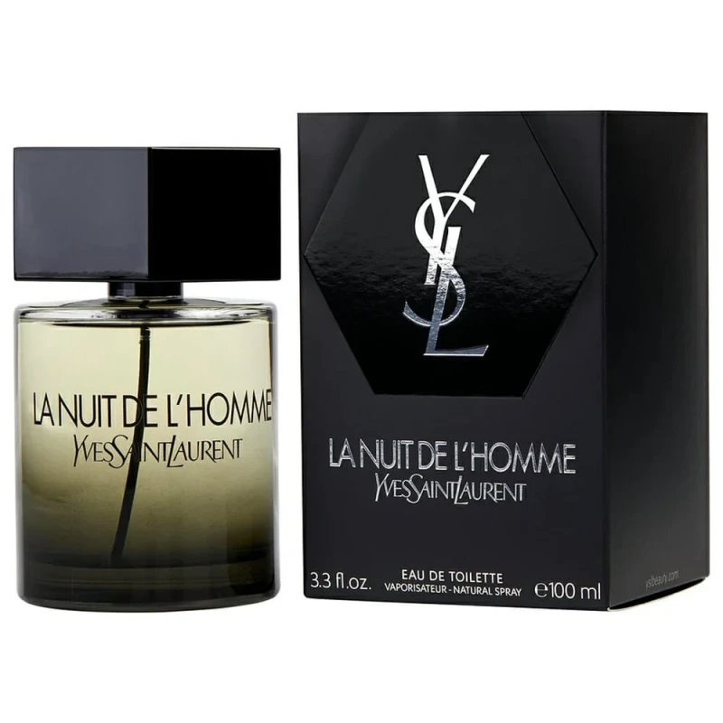 Yves Saint Laurent La Nuit De L Homme Eau De Toilette 100ml – Perfume Amaderado Especiado