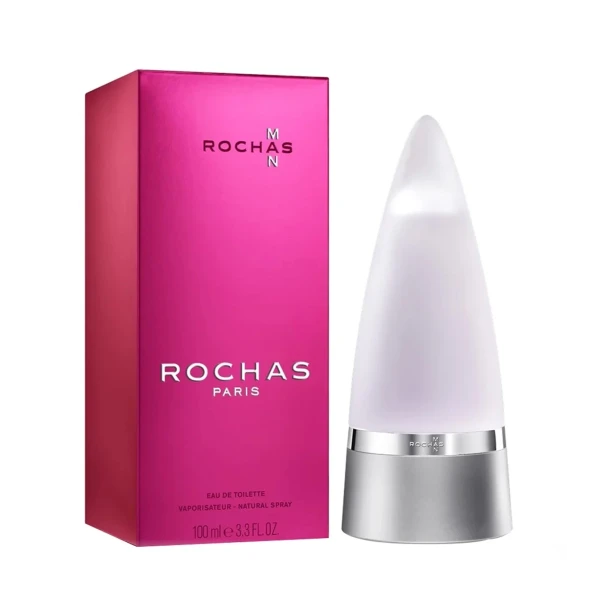 Rochas Rochas Man Eau De Toilette 100ml  – Perfume Amaderado Especiado