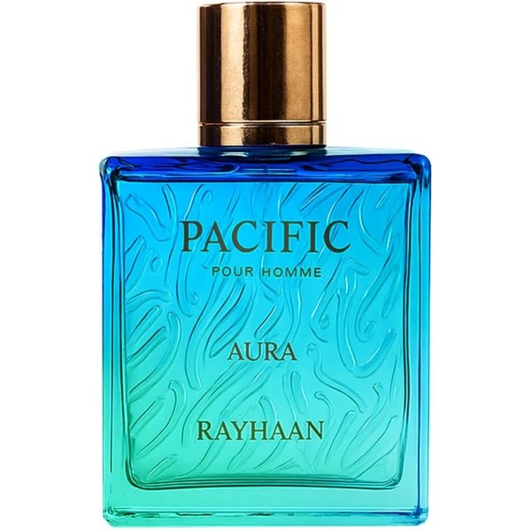 Rayhaan Pacific Aura Eau De Parfum 100ml  – Perfume Aromático Acuático