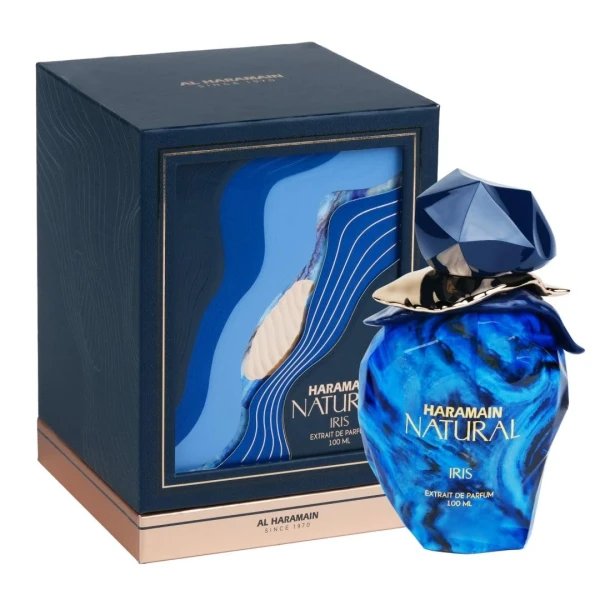 Al Haramain Natural Iris Extracto De Perfume 100ml  – Perfume Cítrico Aromático