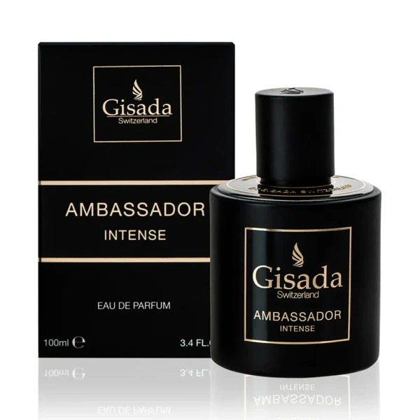Gisada Ambassador Intense Eau De Parfum 100ml  – Perfume Amaderado Especiado