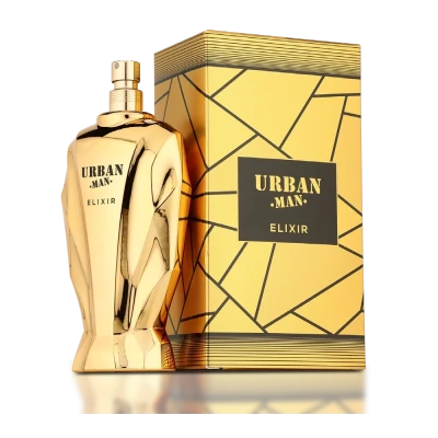 PERFUME FRAGANCE WORLD URBAN MAN ELIXIR Fragrance World Urban Man Elixir Eau De Parfum 100ml – Perfume Amaderado Aromático