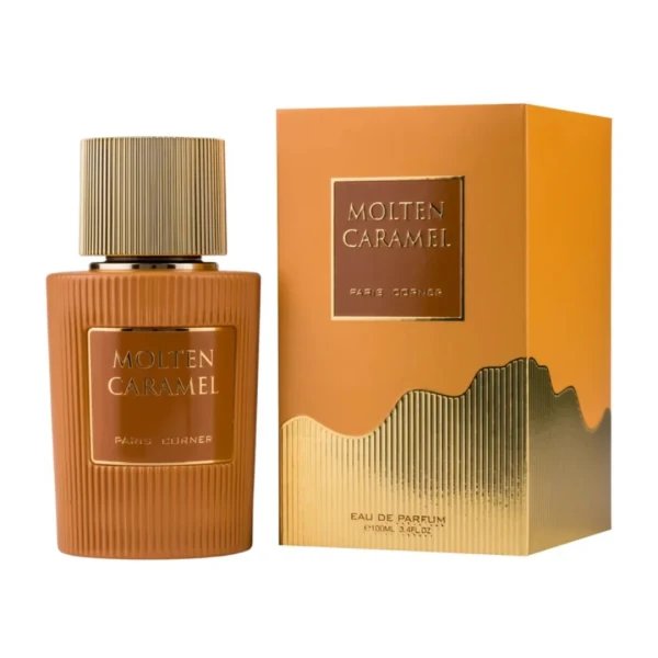 Paris Corner Molten Caramel Eau De Parfum 100ml  – Perfume Oriental Vainillo