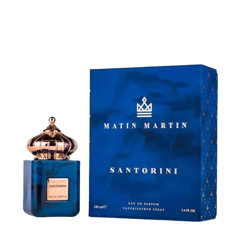 Matin Martin Santorini Eau De Parfum Eau De Parfum 100ml – Perfume Amaderado Especiado