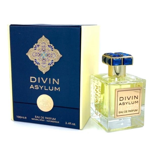 Fragance World Divin Asylum Eau De Parfum 100ml  – Perfume Cítrico Aromático