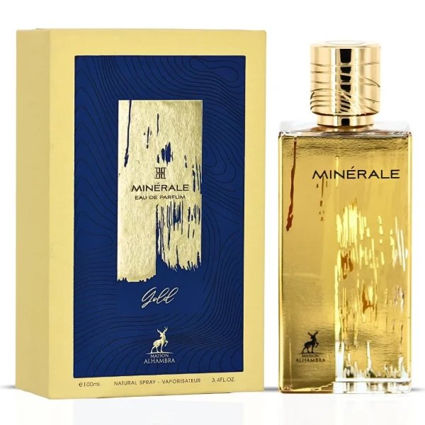 Lattafa Perfumes Minerale Eau De Parfum 100ml  – Perfume Acuático Amaderado