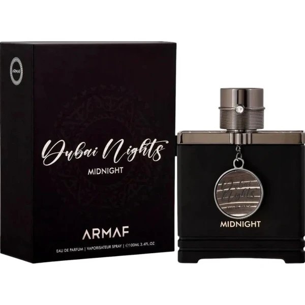 Armaf Dubai Nights Midnight Eau De Parfum 100ml  – Perfume Aromático Fougère