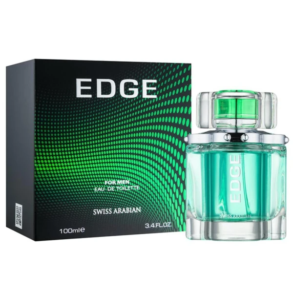 Swiss Arabian Edge Eau De Parfum 100ml  – Perfume Amaderado Aromático