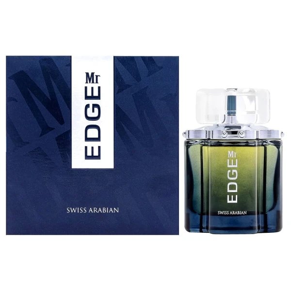 Swiss Arabian Mr. Edge Eau De Parfum 100ml  – Perfume Amaderado Chipre