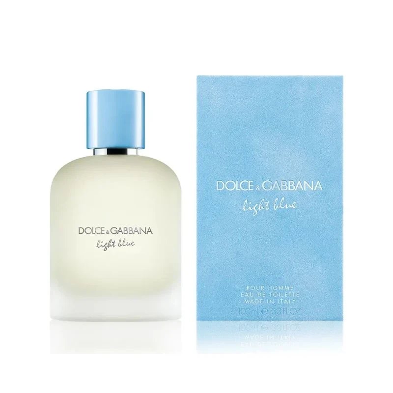 Dolce & Gabbana Light Blue Pour Homme Eau De Toilette 2025 Eau De Toilette 100ml  – Perfume Amaderado Aromático
