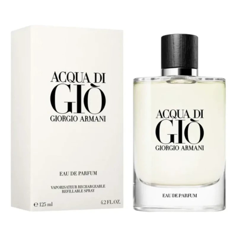 Giorgio Armani Acqua Di Gio Eau De Parfum Eau De Parfum 125ml  – Perfume Aromático Acuático