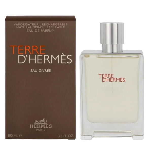 Hermès Terre D'hermÈs Eau GivrÉe Eau De Toilette 100ml  – Perfume Cítrico Aromático