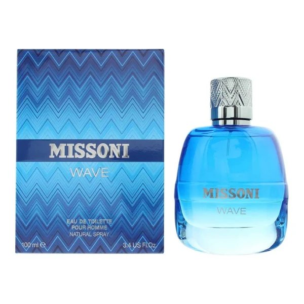 Missoni Missoni Wave Eau De Toilette 100ml  – Perfume Cítrico Aromático