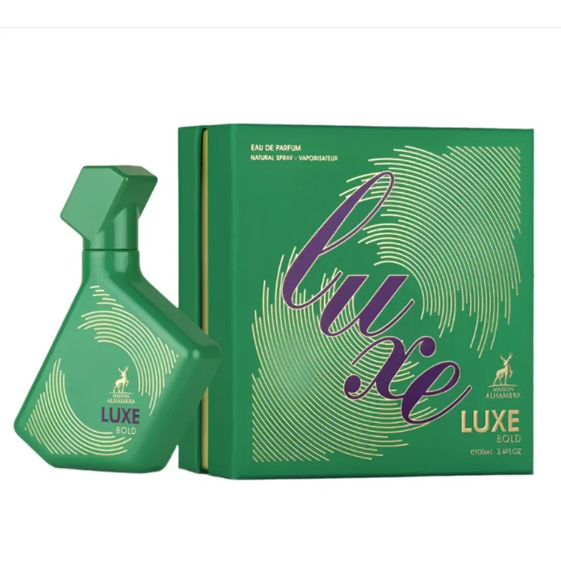 Lattafa Alhambra Luxe Bold Eau De Parfum 100ml – Perfume Amaderado Aromático