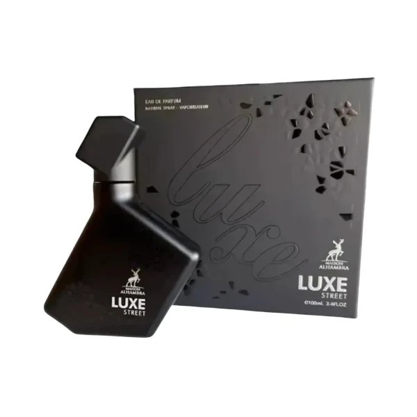 Lattafa Alhambra Luxe Street Eau De Parfum 100ml  – Perfume Oriental Amaderado