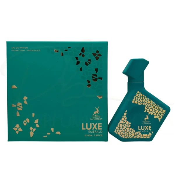 Lattafa Alhambra Luxe Emerald Eau De Parfum 100ml  – Perfume Floral