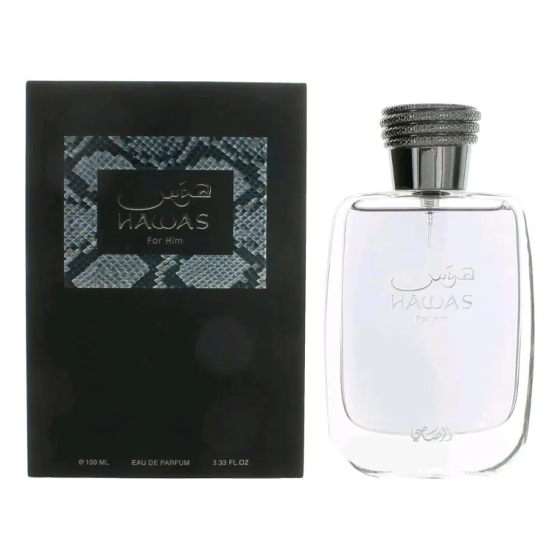 Rasasi Hawas Eau De Parfum 100ml – Perfume Aromático Acuático Rasasi Hawas Eau De Parfum 100ml – Perfume Aromático Acuático