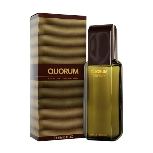 Antonio Puig Quorum Eau De Parfum 100ml  – Perfume Amaderado Aromático