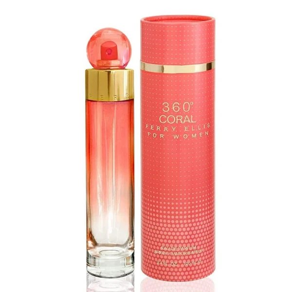Perry Ellis 360 Coral Eau De Parfum 100ml  – Perfume Oriental Floral