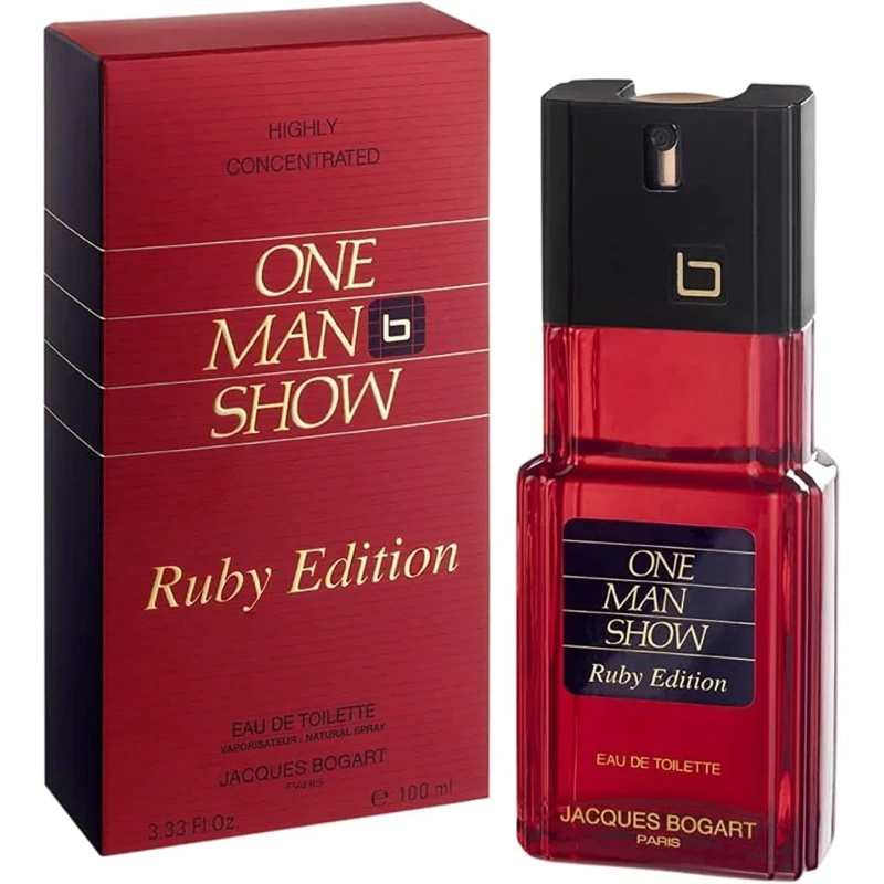 Jacques Bogart One Man Show Ruby Edition Eau De Toilette 100ml  – Perfume Oriental Fougère