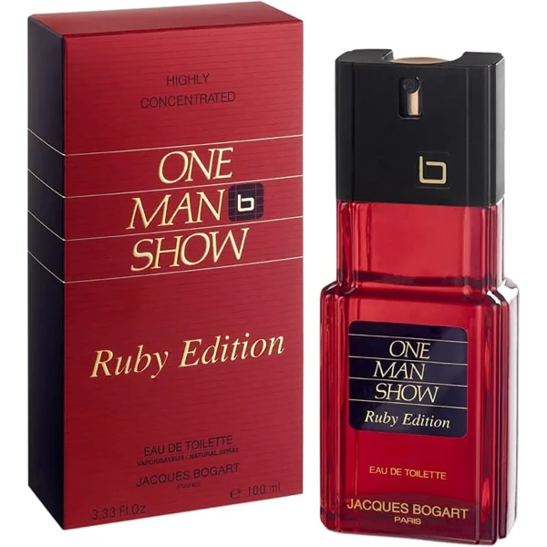 Jacques Bogart One Man Show Ruby Edition Eau De Toilette 100ml  – Perfume Oriental Fougère