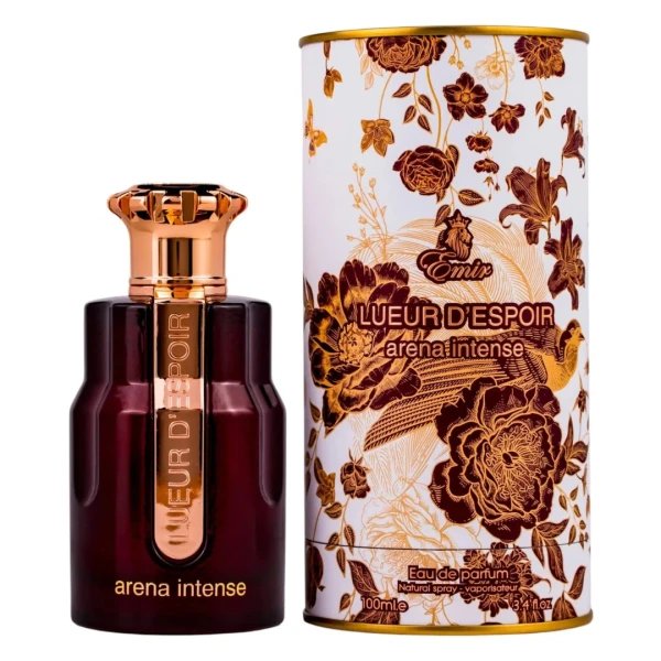 Paris Corner Lueur D’espoir Arena Intense Eau De Parfum 100ml  – Perfume Oriental Amaderado