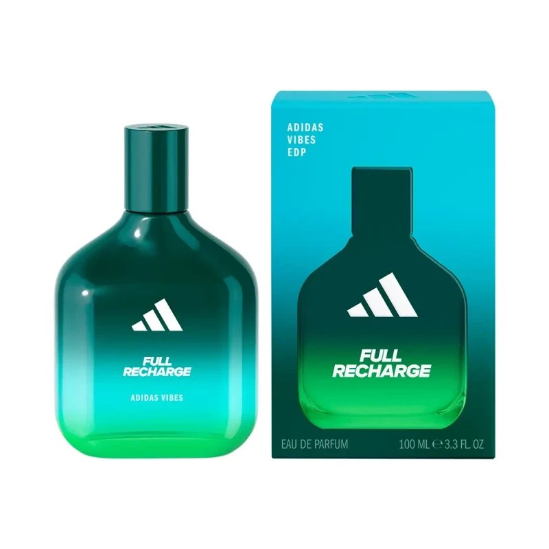 Adidas Full Recharge Eau De Parfum 100ml  – Perfume Aromático Fougère