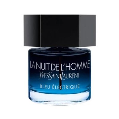 Yves Saint Laurent La Nuit De L'homme Bleu Electrique Eau De Toilette 100ml  – Perfume Aromático Especiado