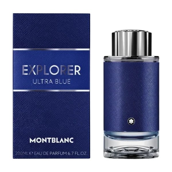 Montblanc Explorer Ultra Blue Eau De Parfum 100ml  – Perfume Cítrico Aromático