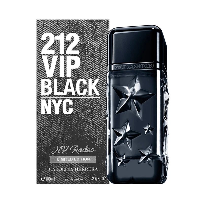 Carolina Herrera 212 Vip Black Ny Rodeo Eau De Parfum 100ml  – Perfume Aromático