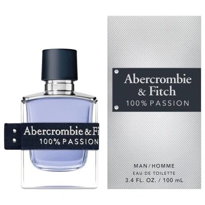 PERFUME ABERCROMBIE & FITCH 100% PASSION MAN Abercrombie & Fitch 100% Passion Man Eau De Parfum 100ml – Perfume Oriental Especiado
