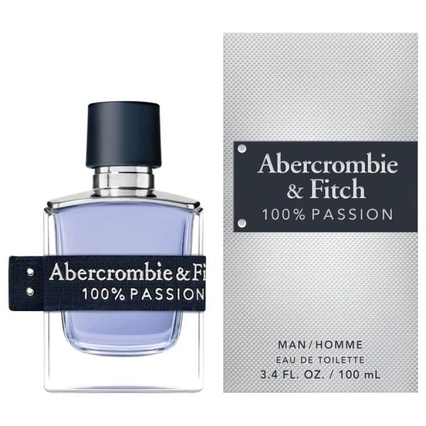 Abercrombie & Fitch 100% Passion Man Eau De Parfum 100ml  – Perfume Oriental Especiado