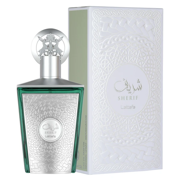 Lattafa Sherif Eau De Parfum 100ml  – Perfume Amaderado Aromático