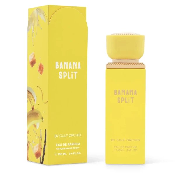 Gulf Orchid Banana Split Eau De Parfum 100ml  – Perfume Floral Frutal Gourmand