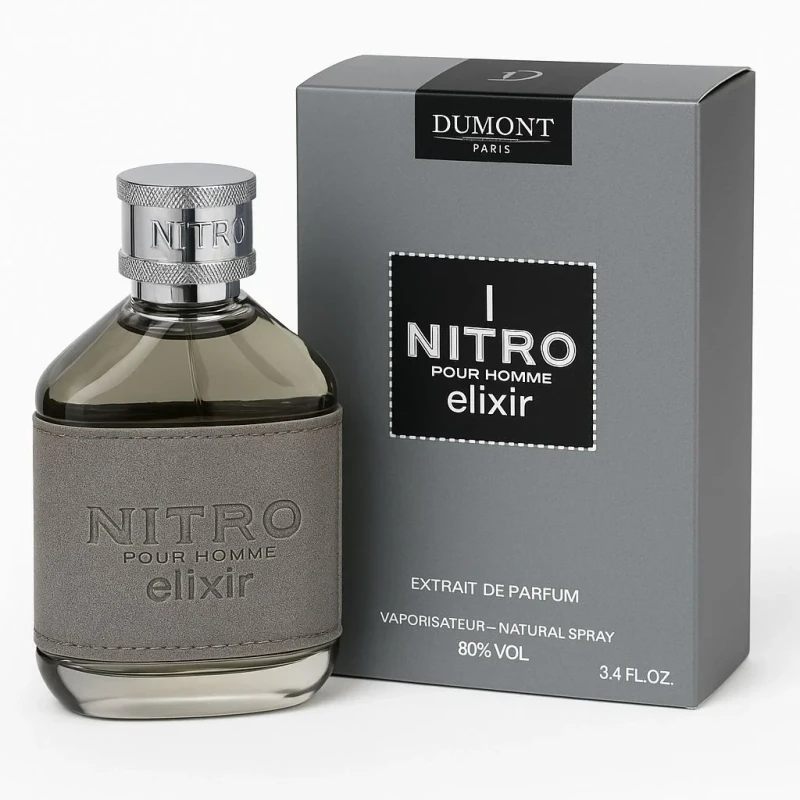 Dumont Nitro Elixir Extracto De Perfume 100ml – Perfume Cítrico