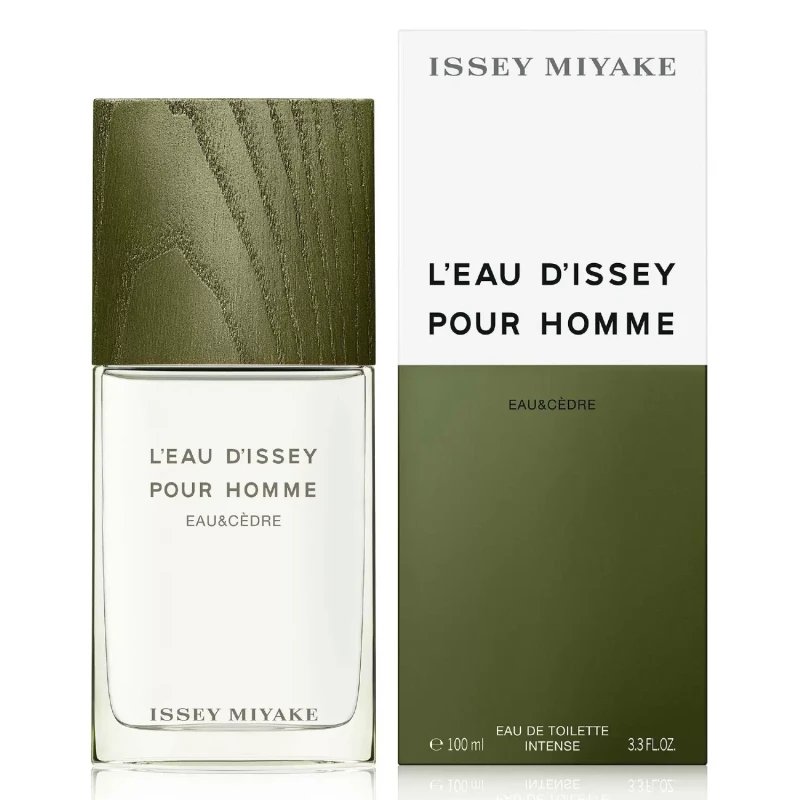 Issey Miyake L'eau D'issey Pour Homme Eau & CÈdre Eau De Toilette 100ml – Perfume Amaderado Aromático