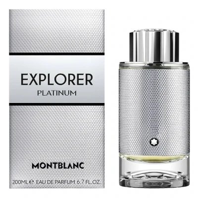 Montblanc Explorer Platinum Eau De Parfum 100ml  – Perfume Amaderado Aromático