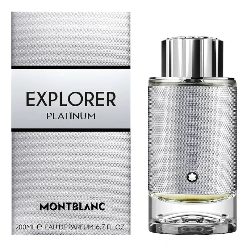 Montblanc Explorer Platinum Eau De Parfum 100ml  – Perfume Amaderado Aromático