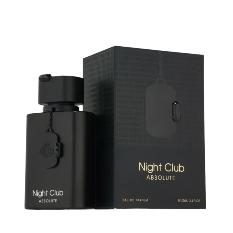 Fragance World Night Club Absolute Eau De Parfum 100ml – Perfume Amaderado Aromático