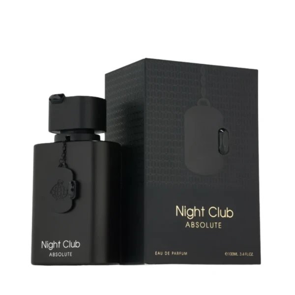 Fragance World Night Club Absolute Eau De Parfum 100ml  – Perfume Amaderado Aromático