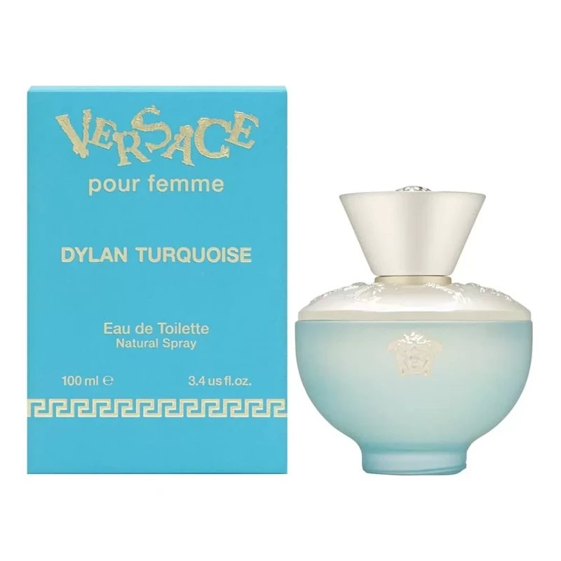 Versace Dylan Turquoise Eau De Parfum 100ml – Perfume Floral Frutal Versace Dylan Turquoise Eau De Parfum 100ml – Perfume Floral Frutal