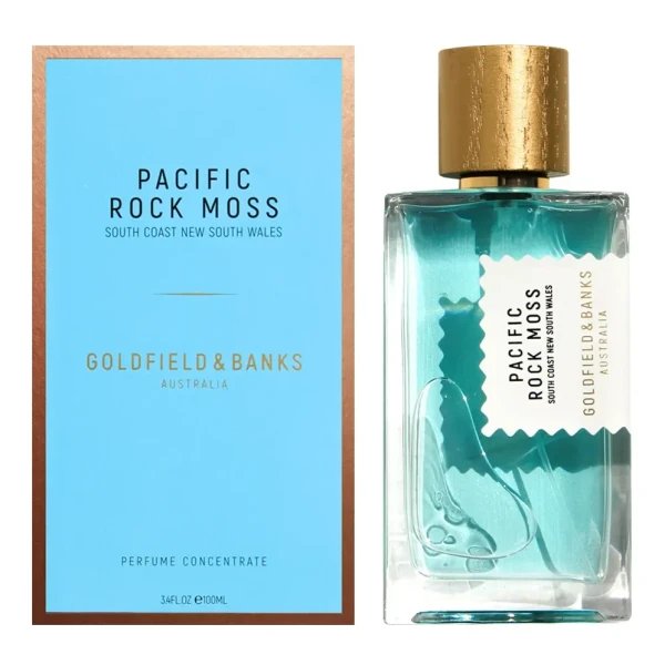 Goldfield & Banks Australia PacÍfic Rock Moss Perfume Concentrate Eau De Parfum 100ml  – Perfume Aromático Acuático